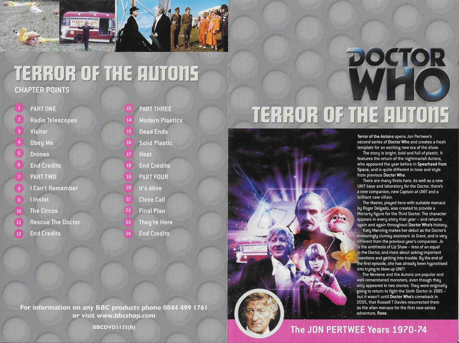 Inserts from BBCDVD 3135B